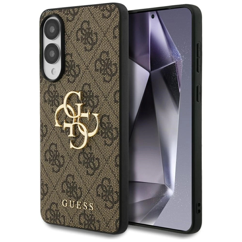 Guess Big 4G Logo Classic Logo Case for Samsung Galaxy S25 Edge - Brown_0