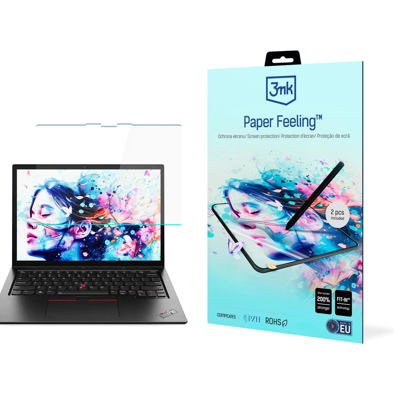 Protective film 3mk Paper Feeling for Lenovo ThinkPad L13 2in1 Gen 6_0