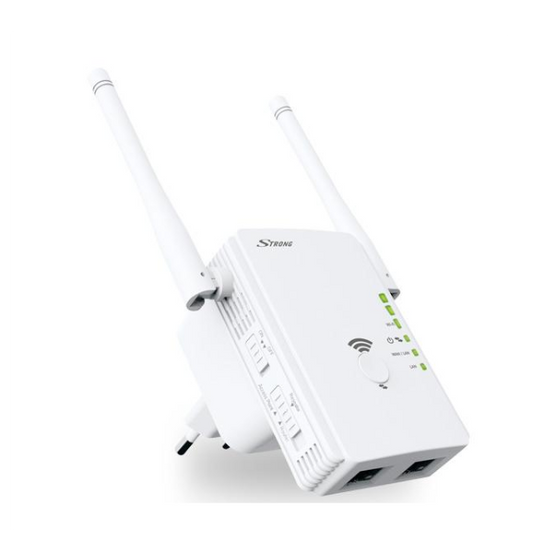Strong REPEATER300V2 repetidor y transceptor Repetidor de red 300 Mbit/s Blanco_0