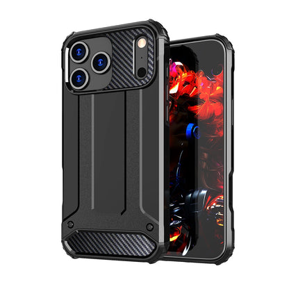 Etui Hybrid Armor na iPhone 17 Pro pancerne - czarne_1
