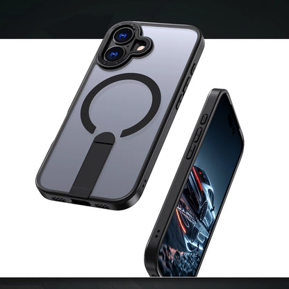 Etui Hybrid Armor X na iPhone 17 z podstawką kompatybilne z MagSafe - czarne_5