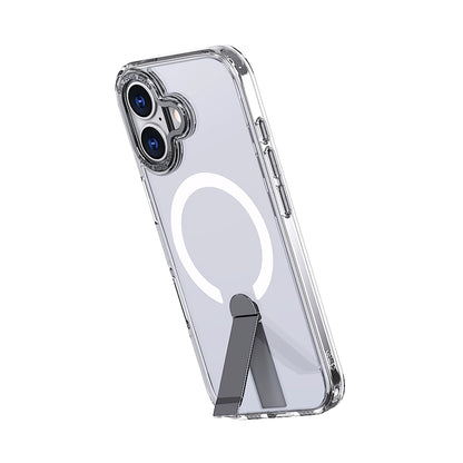 Etui Hybrid Armor X na iPhone 17 z podstawką kompatybilne z MagSafe - przezroczyste_1