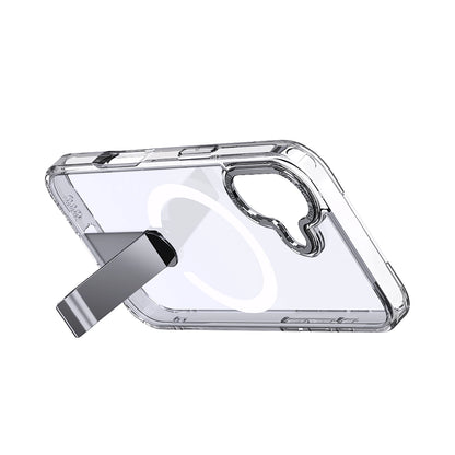 Etui Hybrid Armor X na iPhone 17 z podstawką kompatybilne z MagSafe - przezroczyste_2