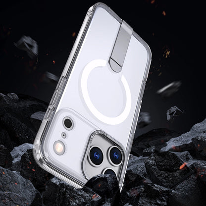 Etui Hybrid Armor X na iPhone 17 Pro Max z podstawką kompatybilne z MagSafe - przezroczyste_4