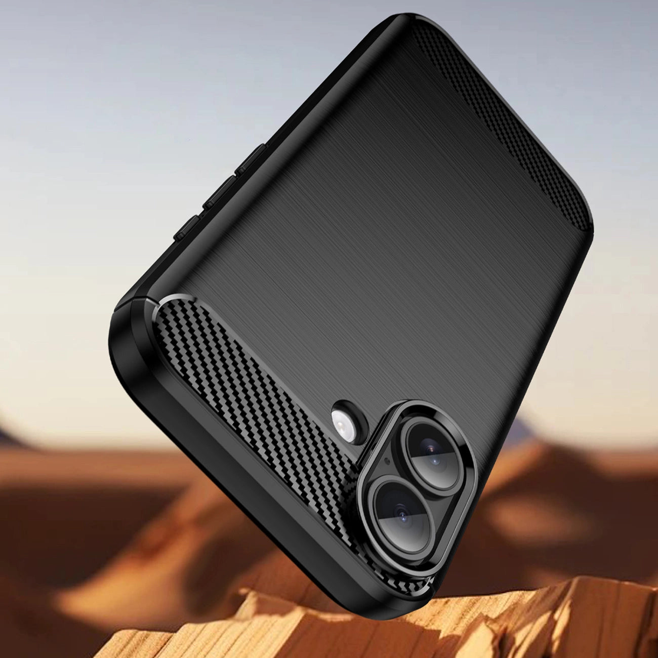 Etui Carbon Case na iPhone 17 - czarne_2