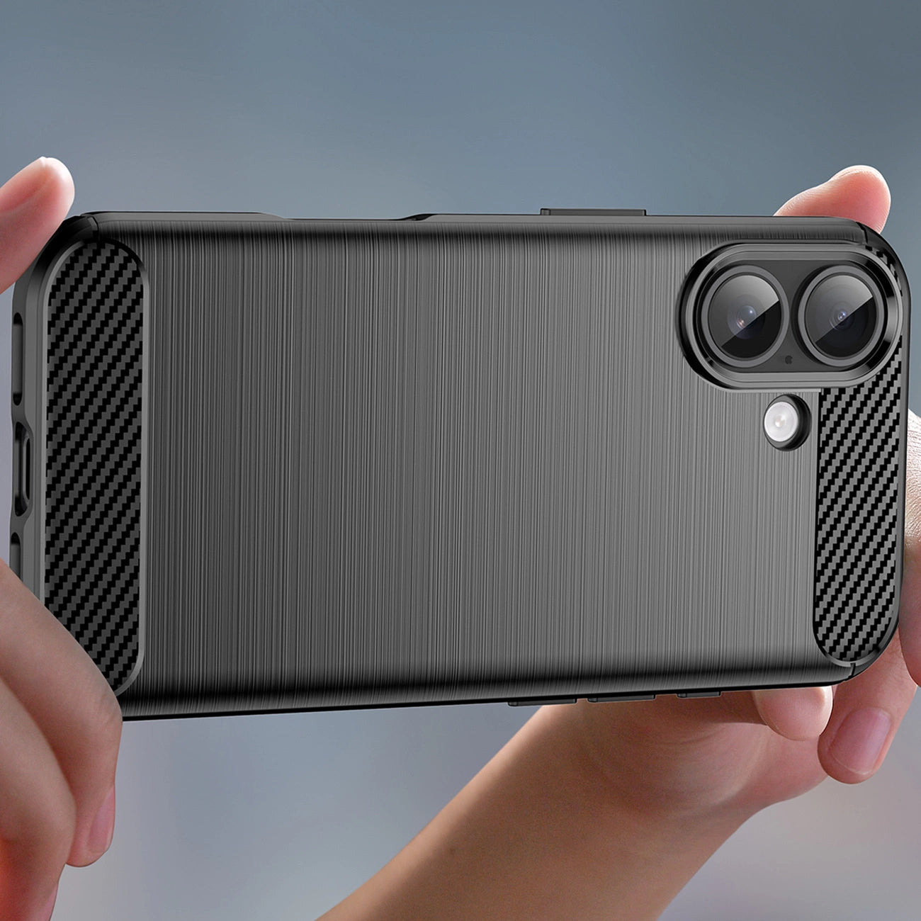 Etui Carbon Case na iPhone 17 - czarne_4