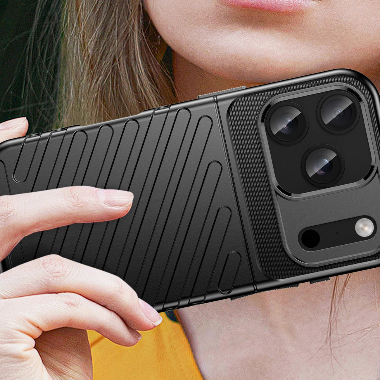 Etui Thunder Case na iPhone 17 Pro Max - czarne_4