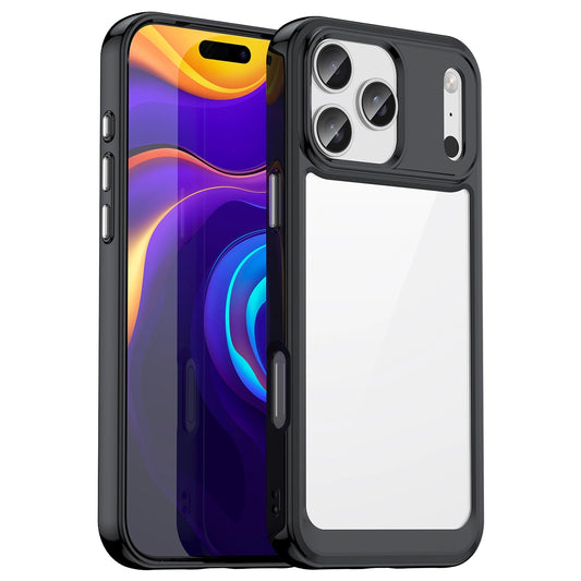 Etui Outer Space na iPhone 17 Pro Max - czarne przezroczyste_0