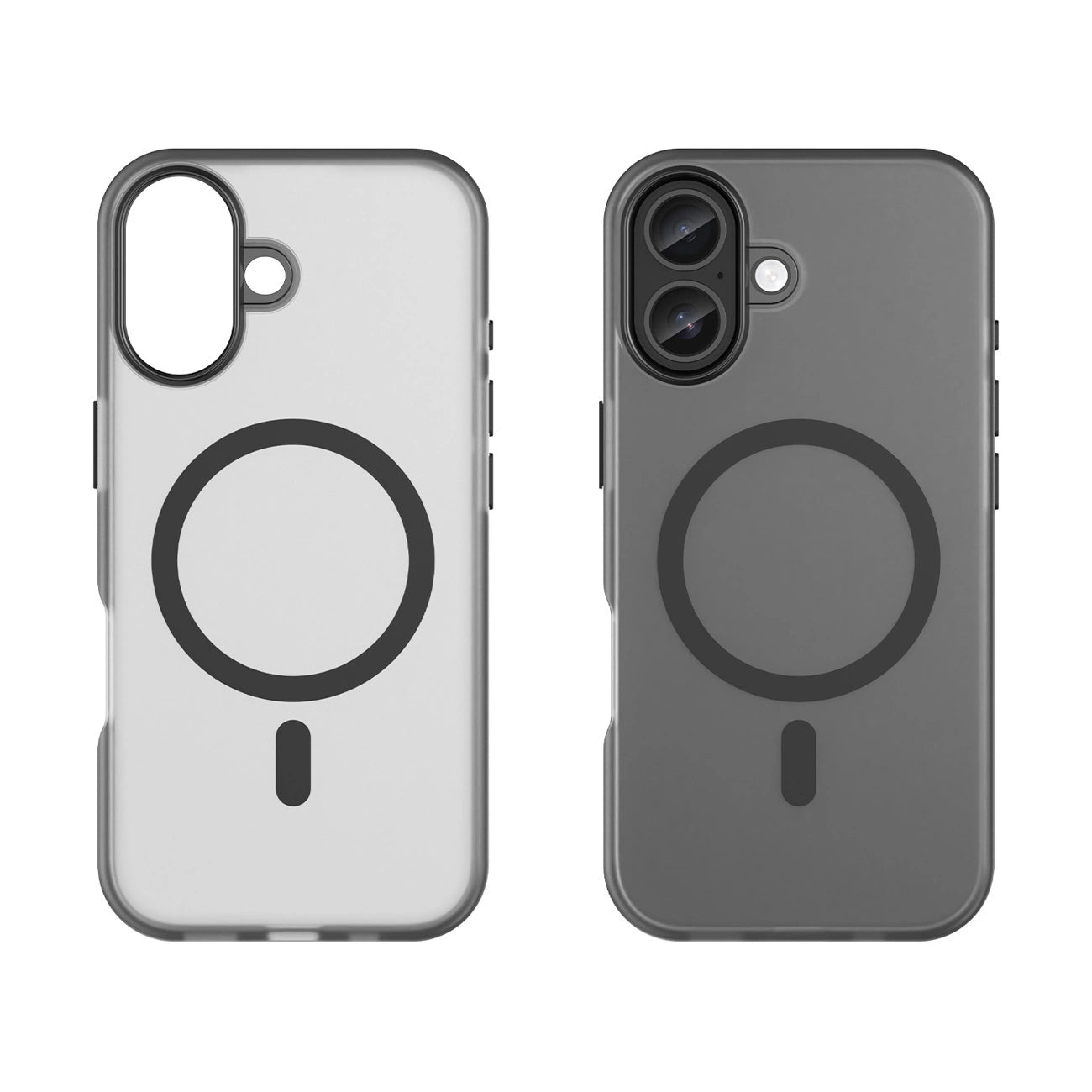 Etui Magnetic Abrasive na iPhone 17 kompatybilne z MagSafe - matowe czarne_1