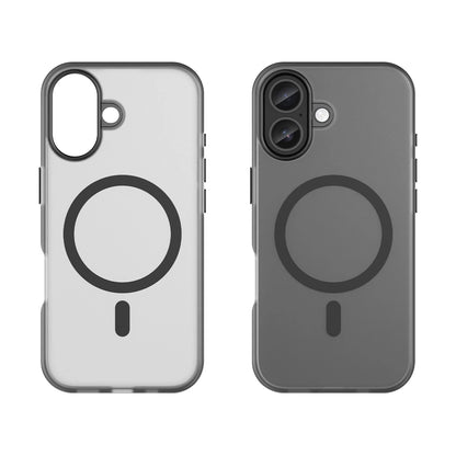 Etui Magnetic Abrasive na iPhone 17 kompatybilne z MagSafe - matowe czarne_1