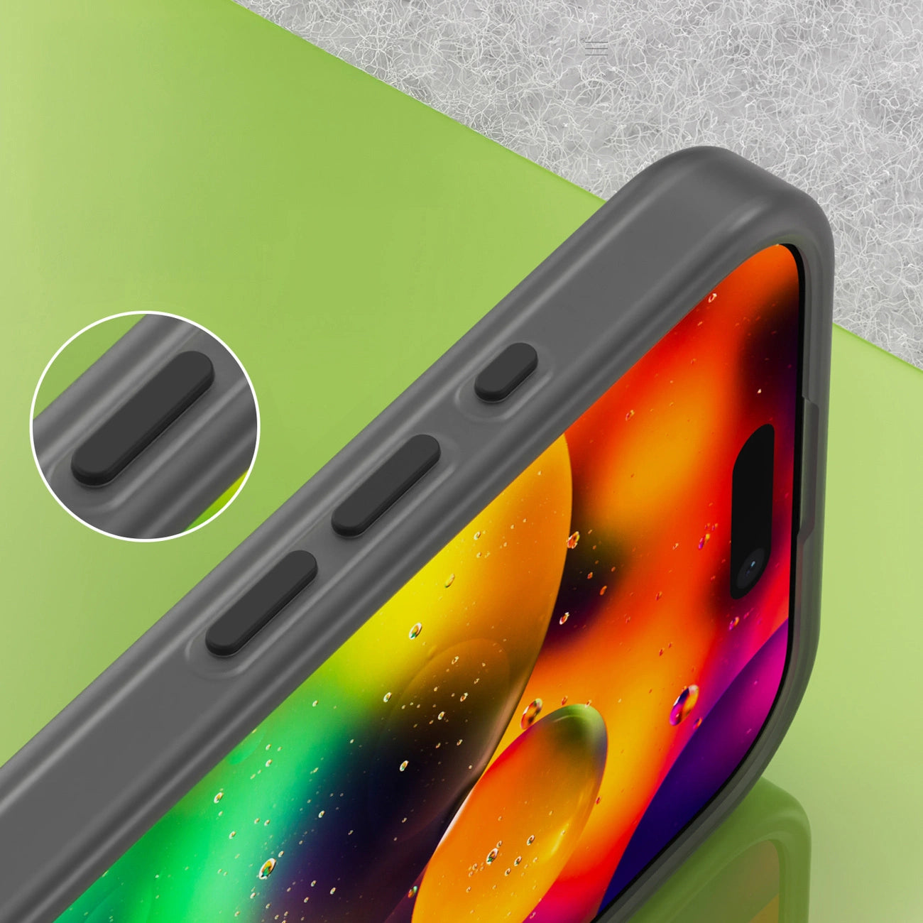 Etui Magnetic Abrasive na iPhone 17 kompatybilne z MagSafe - matowe czarne_5