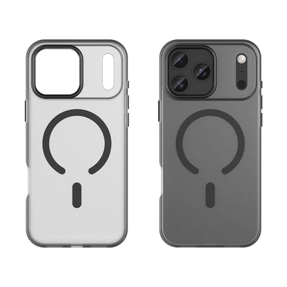 Etui Magnetic Abrasive na iPhone 17 Pro kompatybilne z MagSafe - matowe czarne_1