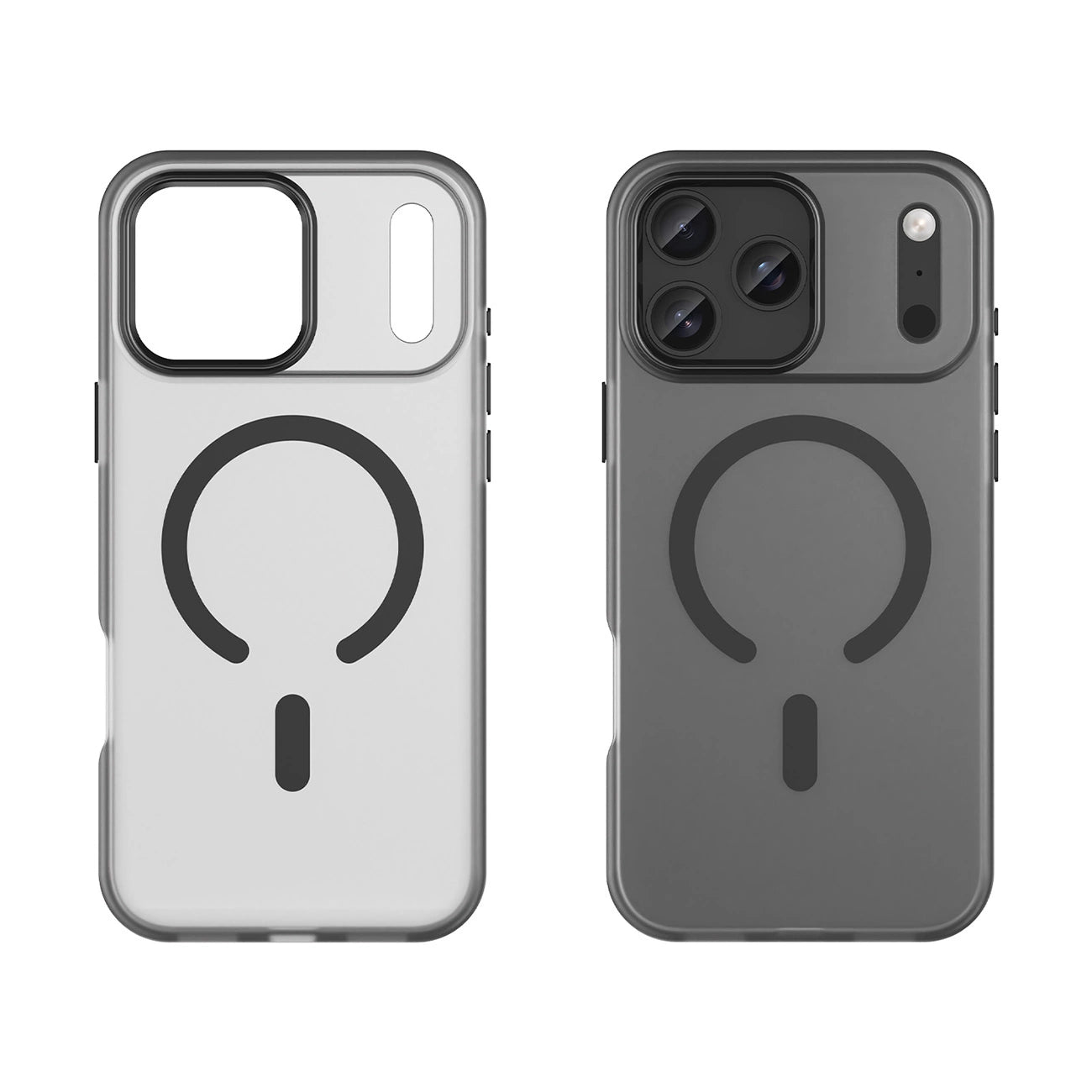 Etui Magnetic Abrasive na iPhone 17 Pro Max kompatybilne z MagSafe - matowe czarne_1