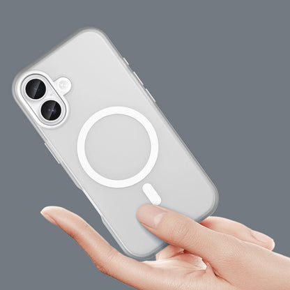 Etui Magnetic Abrasive na iPhone 17 kompatybilne z MagSafe - matowe białe_3