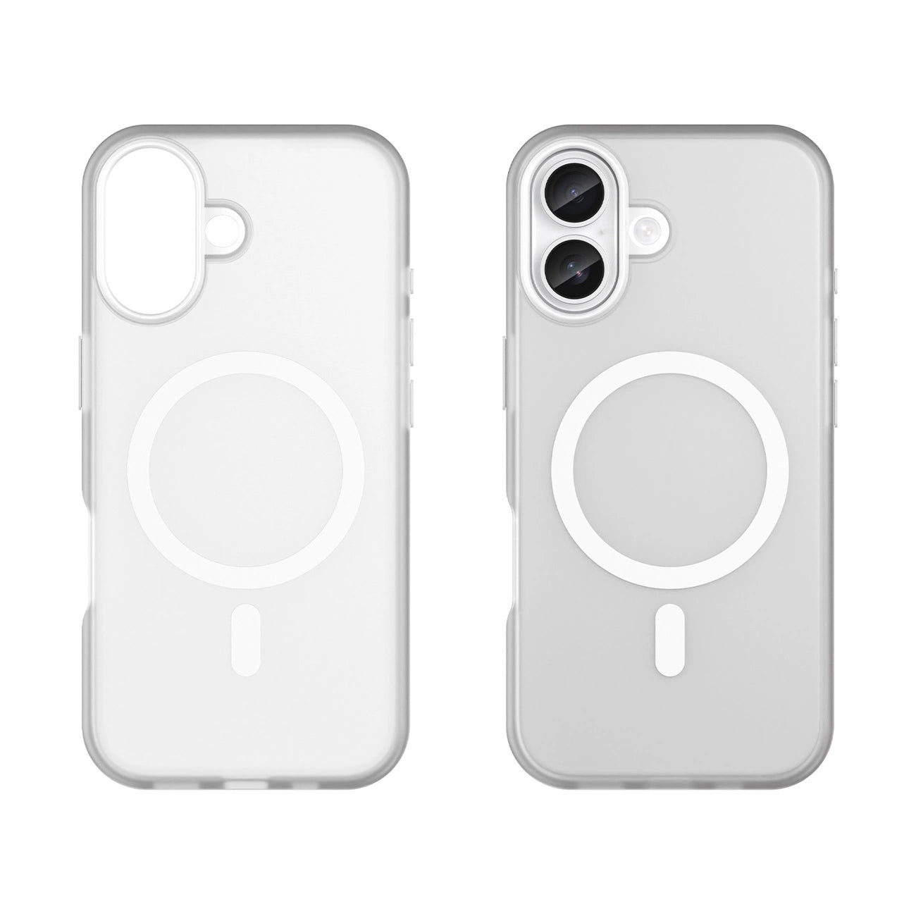 Etui Magnetic Abrasive na iPhone 17 kompatybilne z MagSafe - matowe białe_5