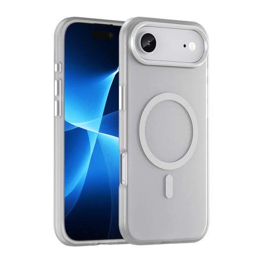 Etui Magnetic Abrasive na iPhone 17 Air kompatybilne z MagSafe - matowe białe_0