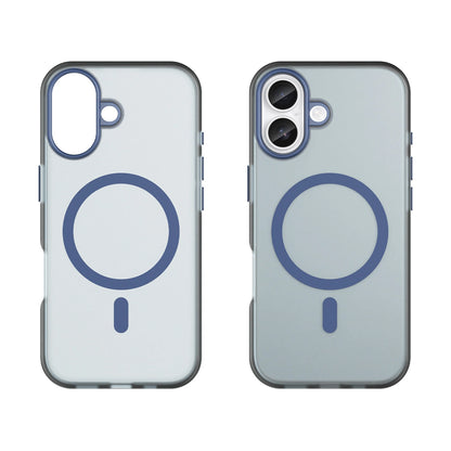 Etui Magnetic Abrasive na iPhone 17 kompatybilne z MagSafe - matowe niebieskie_5