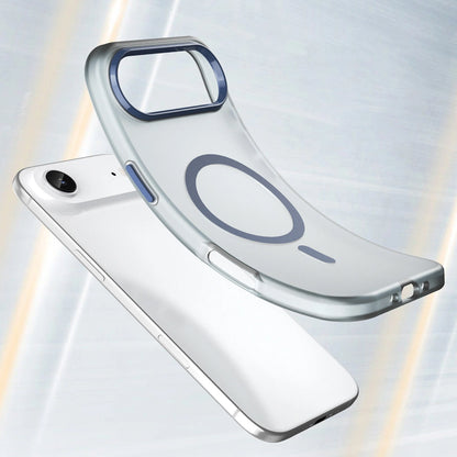 Etui Magnetic Abrasive na iPhone 17 Air kompatybilne z MagSafe - matowe niebieskie_5