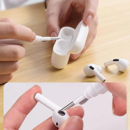 Tech-Protect CS02 3-in-1 Headphone Cleaning Kit - White_3