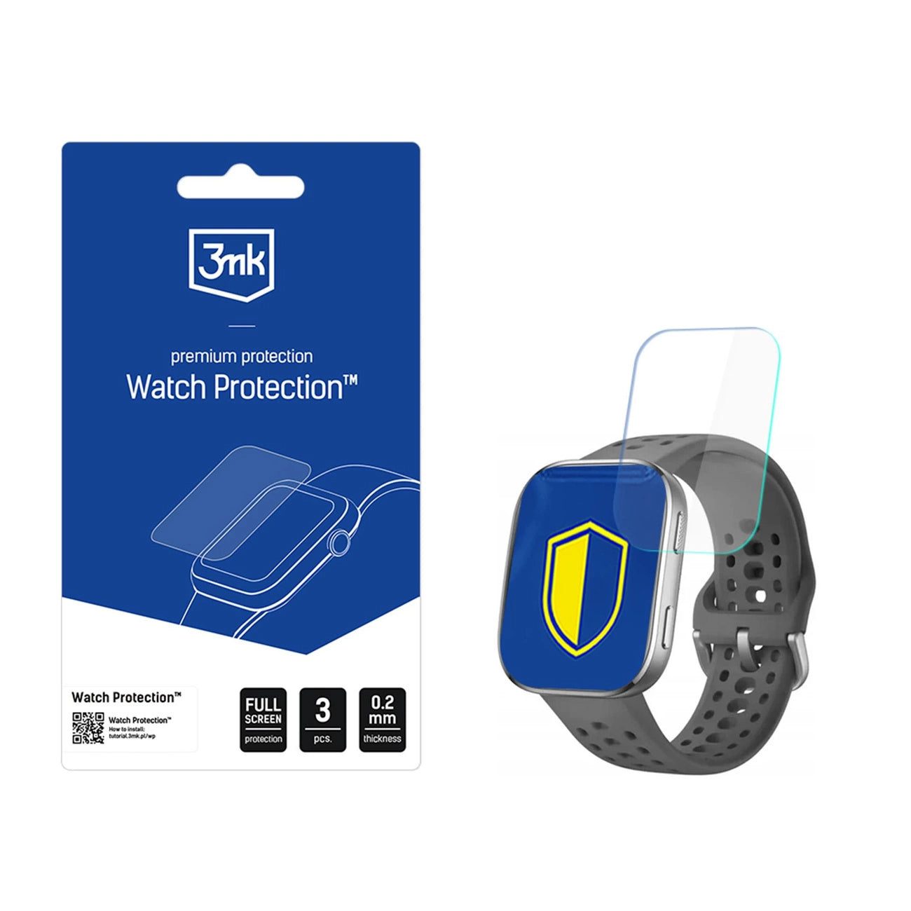 3mk Watch Protection ARC Smartwatch Screen Protector Film for Amazfit Bip 6_0