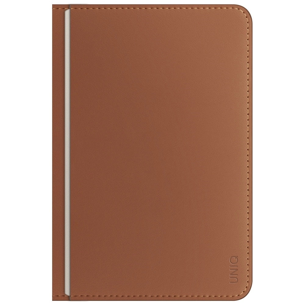 Etui na paszport UNIQ Belmont z Apple    Find My blokada RFID karmelowy beżowy_4