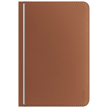 Etui na paszport UNIQ Belmont z Apple    Find My blokada RFID karmelowy beżowy_4