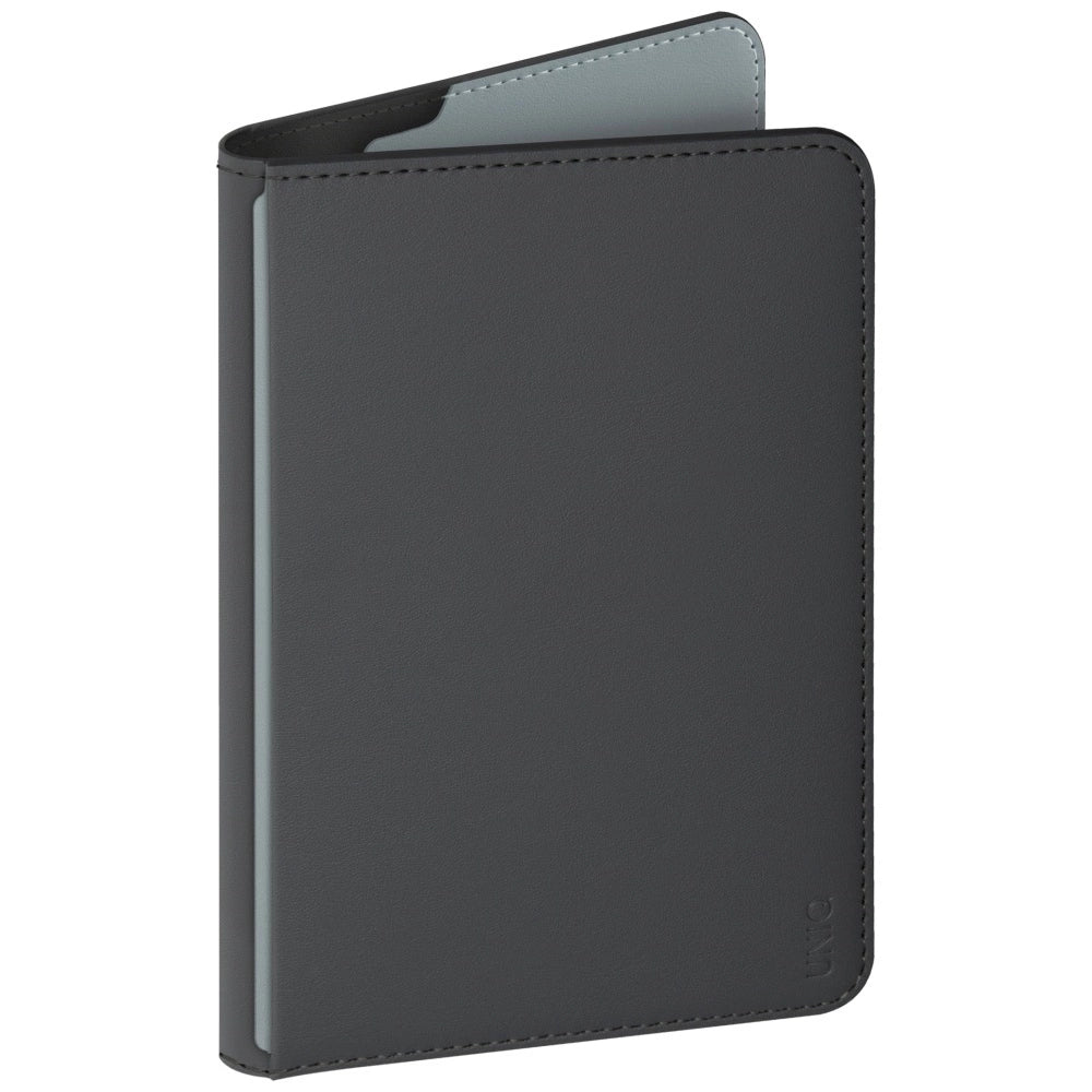 Etui na paszport UNIQ Belmont z Apple    Find My blokada RFID szaro niebieski_3