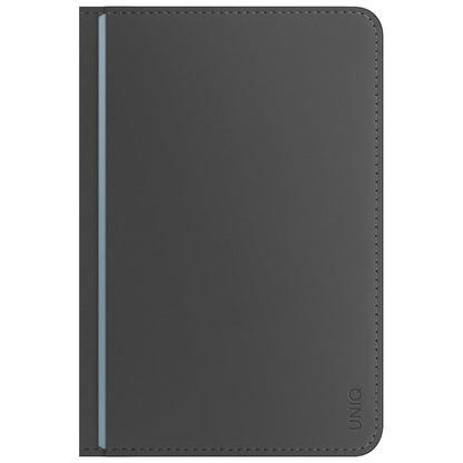 Etui na paszport UNIQ Belmont z Apple    Find My blokada RFID szaro niebieski_4