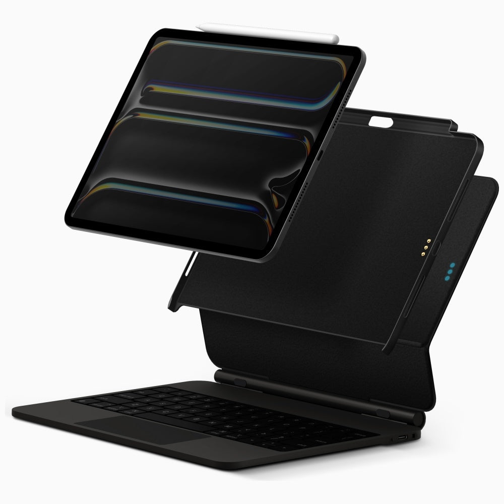 Uniq Axel Case for iPad Air 13" 2024 / 2025 / iPad Pro 13" 2024 - Black_3