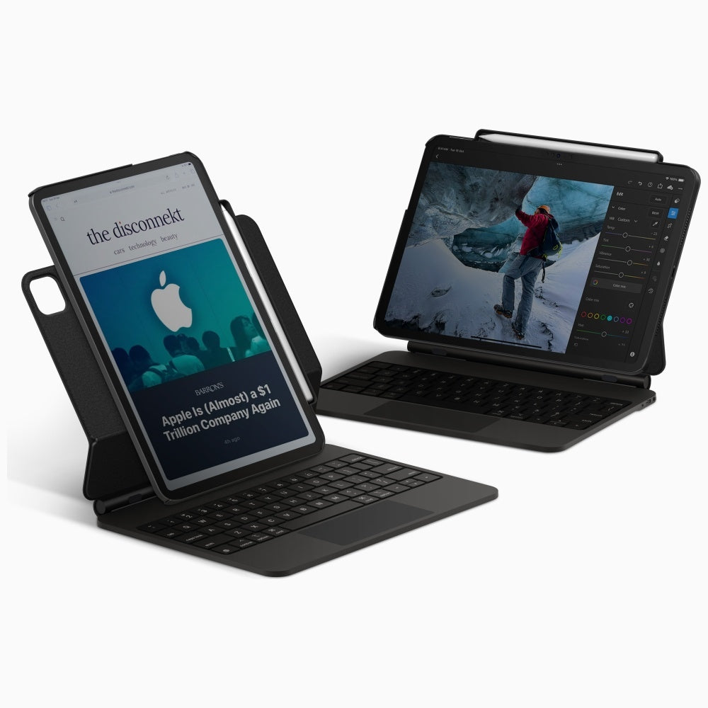 Uniq Axel Case for iPad Air 13" 2024 / 2025 / iPad Pro 13" 2024 - Black_5