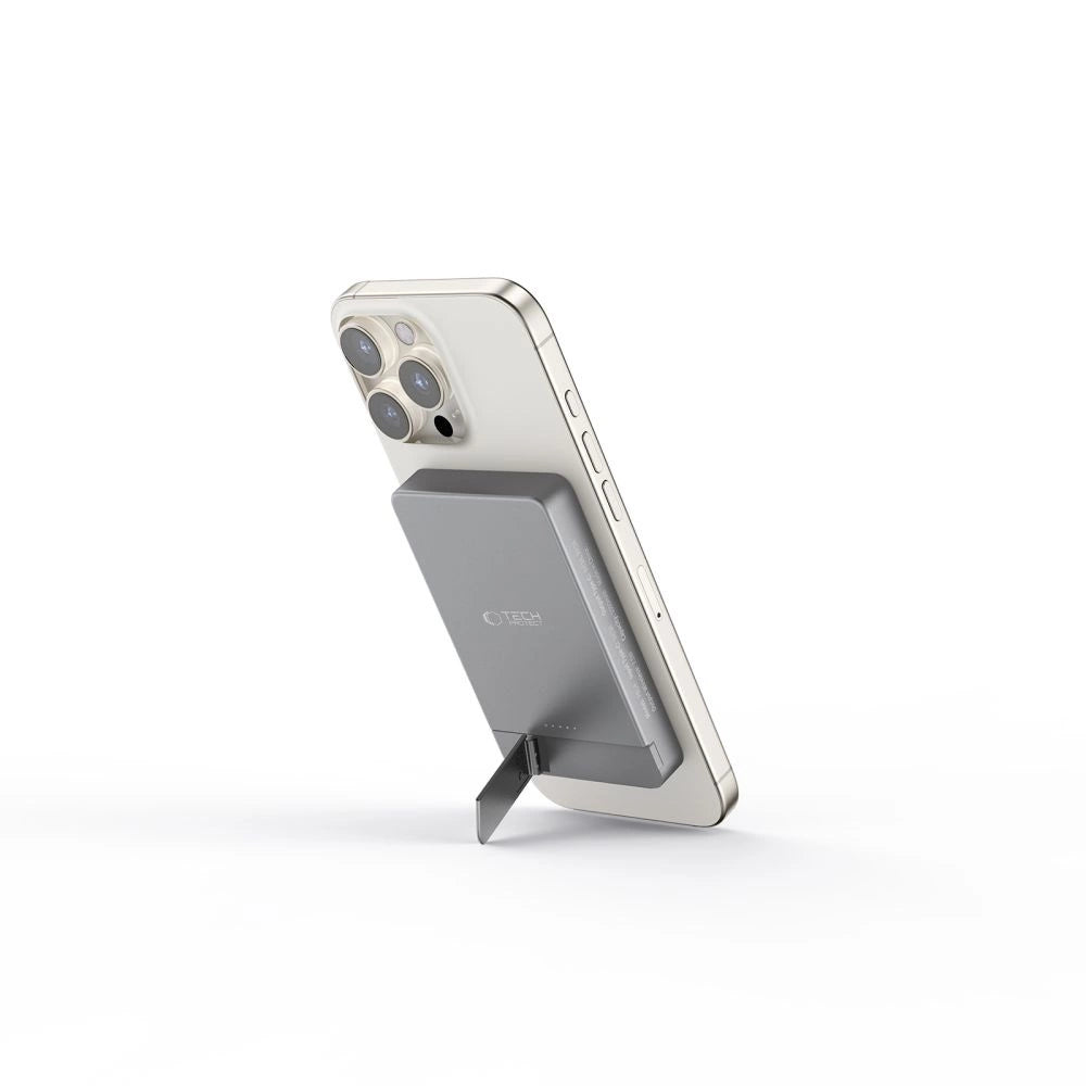 Powerbank Tech-Protect PB14 LifeMag MagSafe 5000 mAh - gray_3