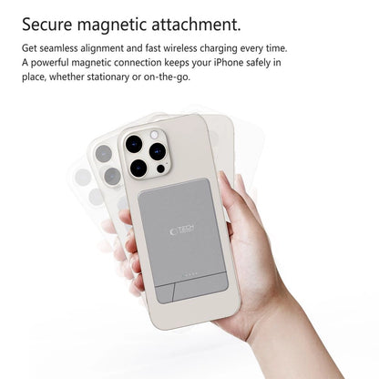 Powerbank Tech-Protect PB14 LifeMag MagSafe 5000 mAh - gray_5