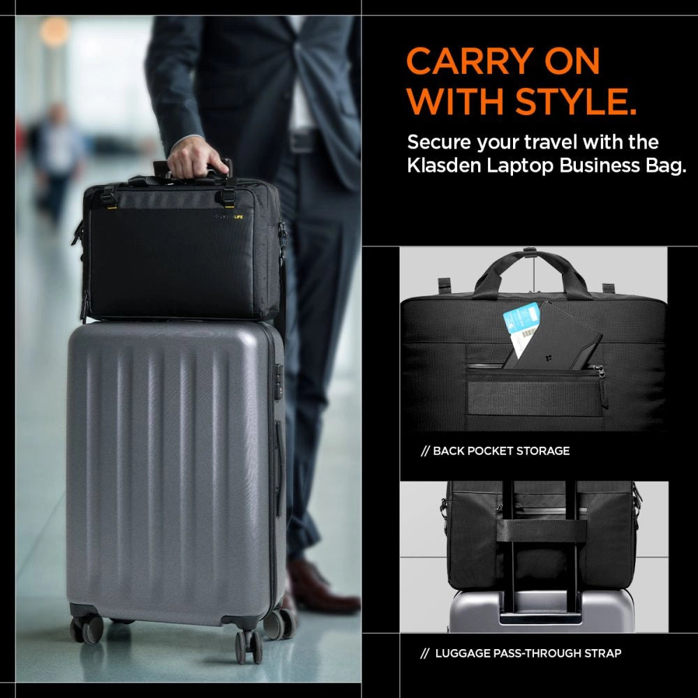 Spigen KD300 Laptop Bag - Black_9