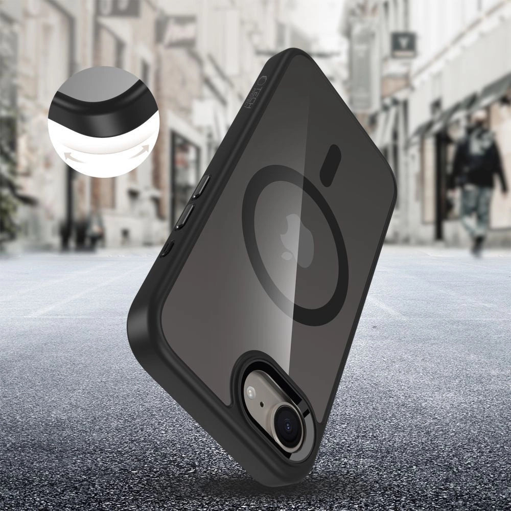 Tech-Protect MagMat MagSafe Case for Nothing CMF Phone 2 Pro - Black and Clear_3