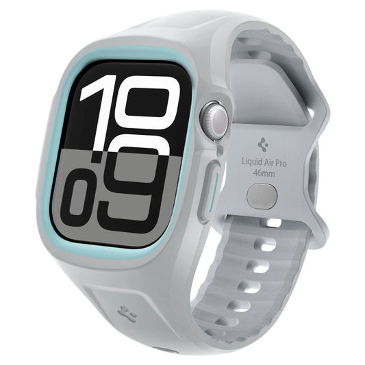 Spigen Liquid Air Pro Strap for Apple Watch 10 46mm - Gray_0