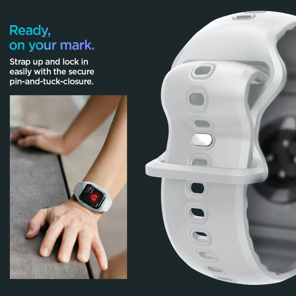 Spigen Liquid Air Pro Strap for Apple Watch 10 46mm - Gray_14