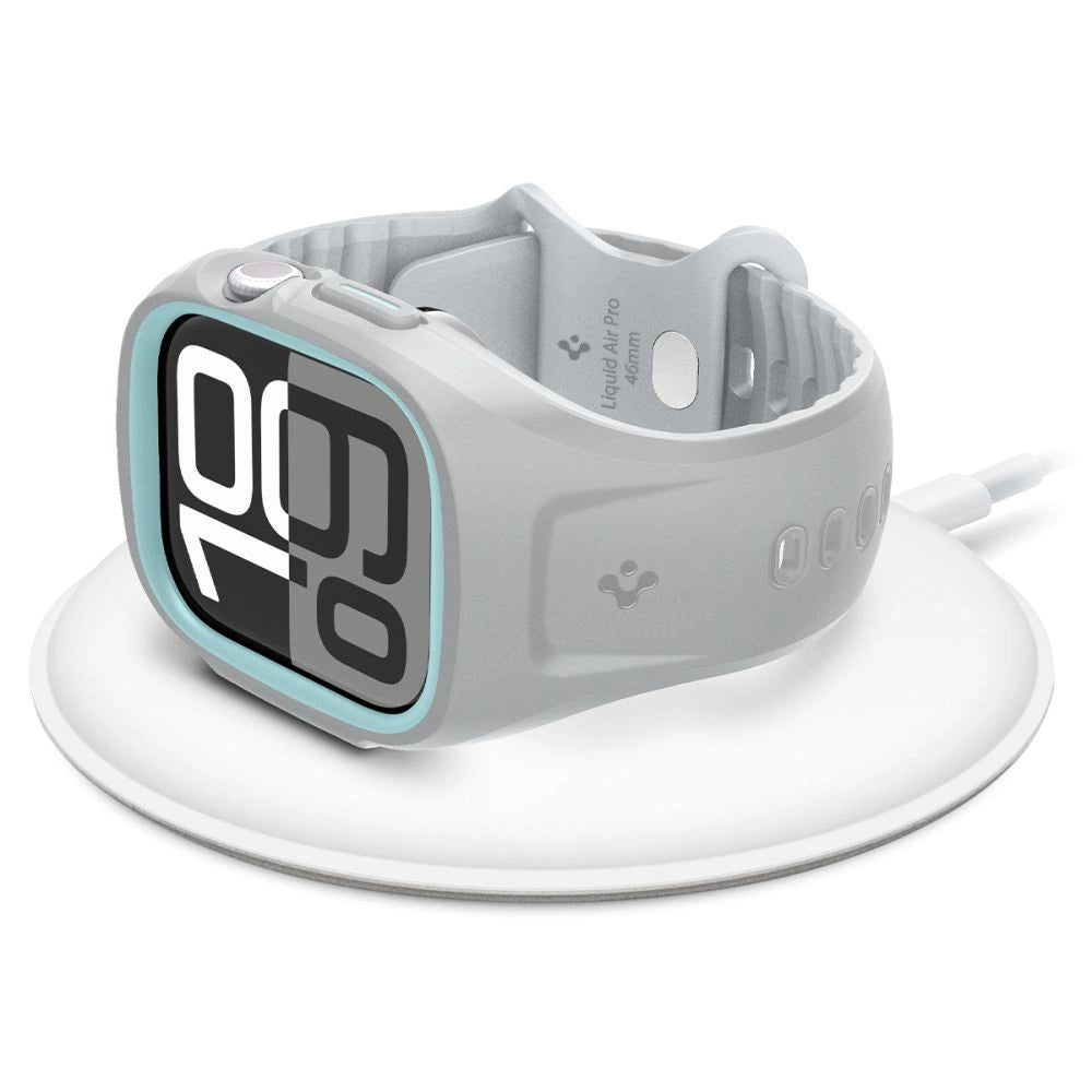 Spigen Liquid Air Pro Strap for Apple Watch 10 46mm - Gray_6