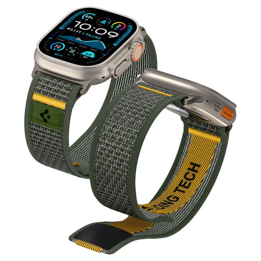 Spigen Athlex Air Strap for Apple Watch 44 / 45 / 46 / 49 mm - Green_0
