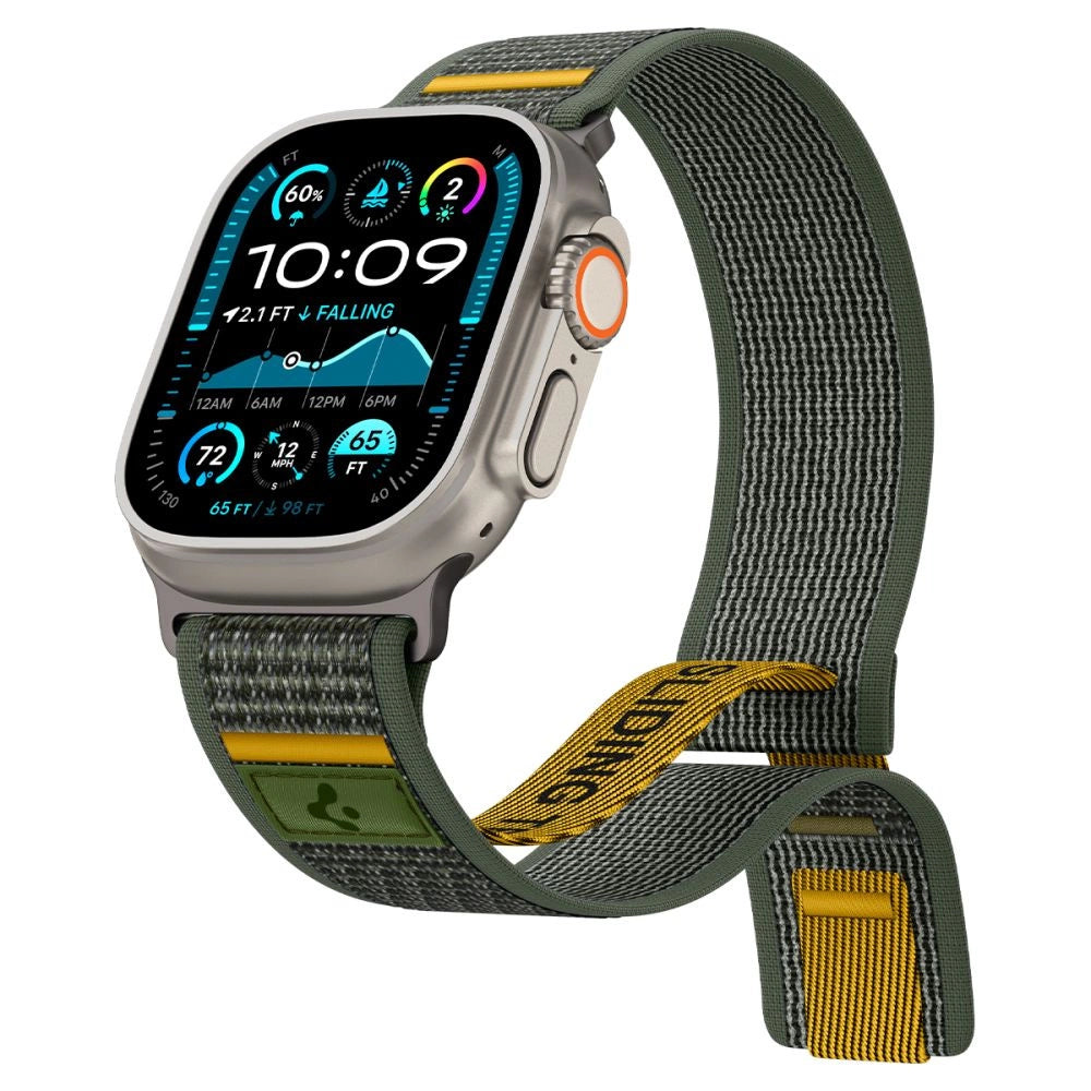 Spigen Athlex Air Strap for Apple Watch 44 / 45 / 46 / 49 mm - Green_9