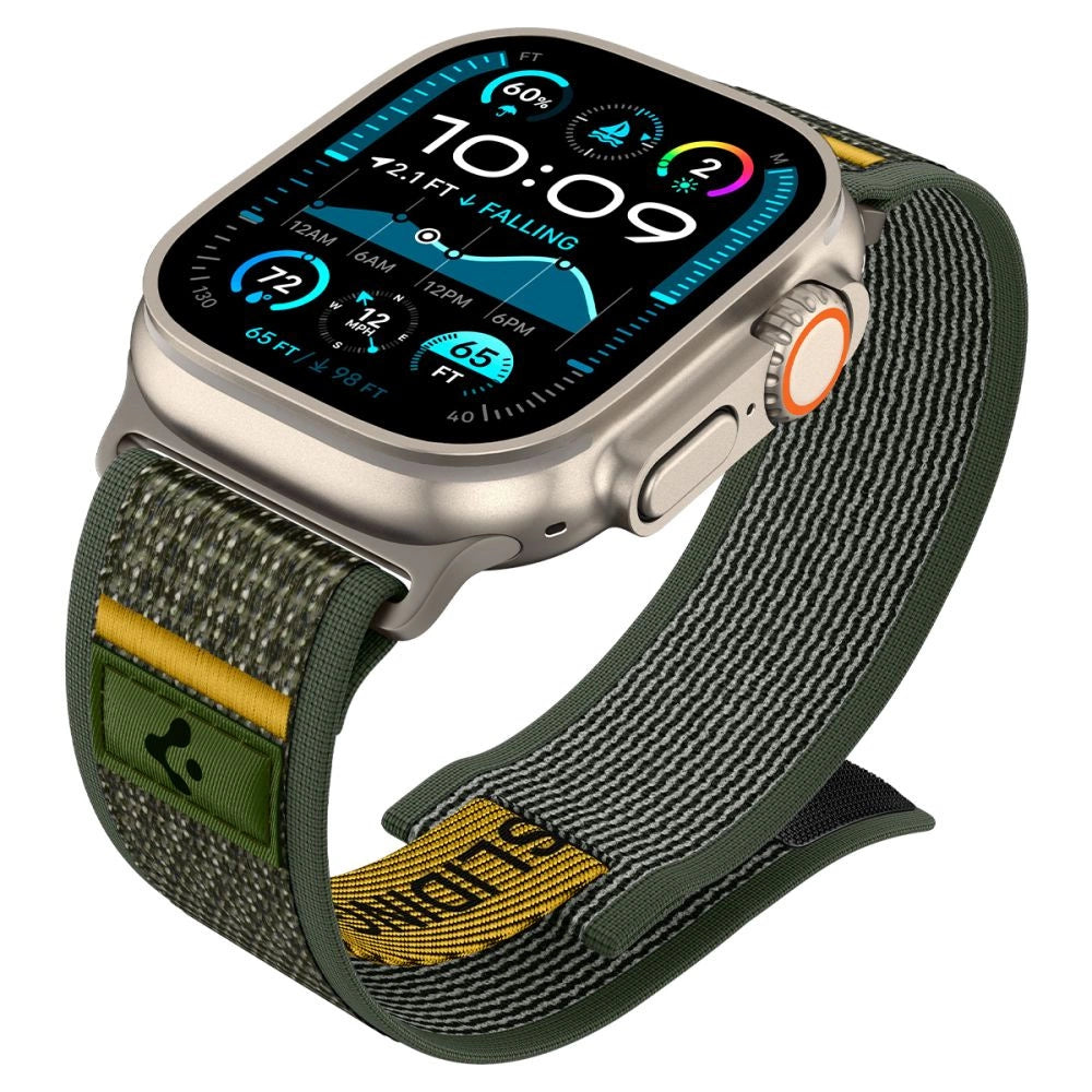 Spigen Athlex Air Strap for Apple Watch 44 / 45 / 46 / 49 mm - Green_8