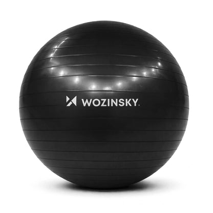 Wozinsky WGB65BB Gymnastic Exercise Ball 65 cm - Black_0