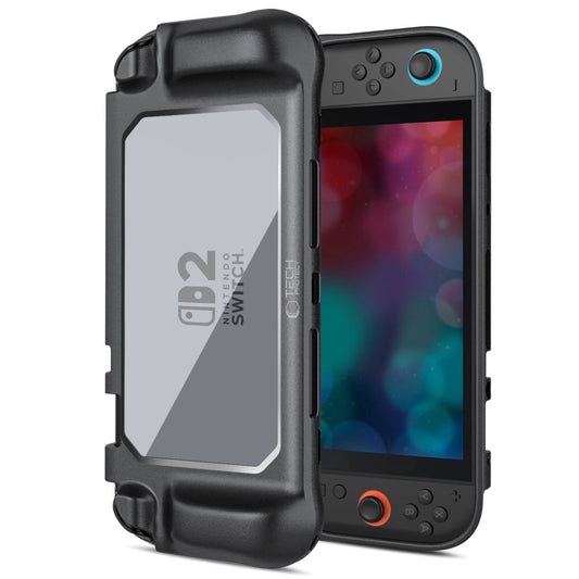Tech-Protect MagMat Case for Nintendo Switch 2 - Black and Transparent_0