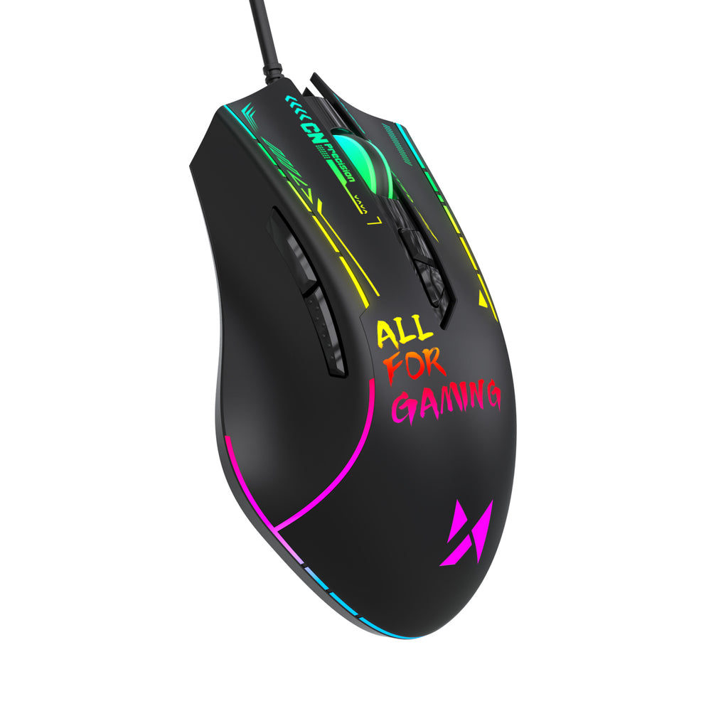 Wozinsky WMGK-7200 Wired Optical Gaming Mouse 7200 DPI - Black_0