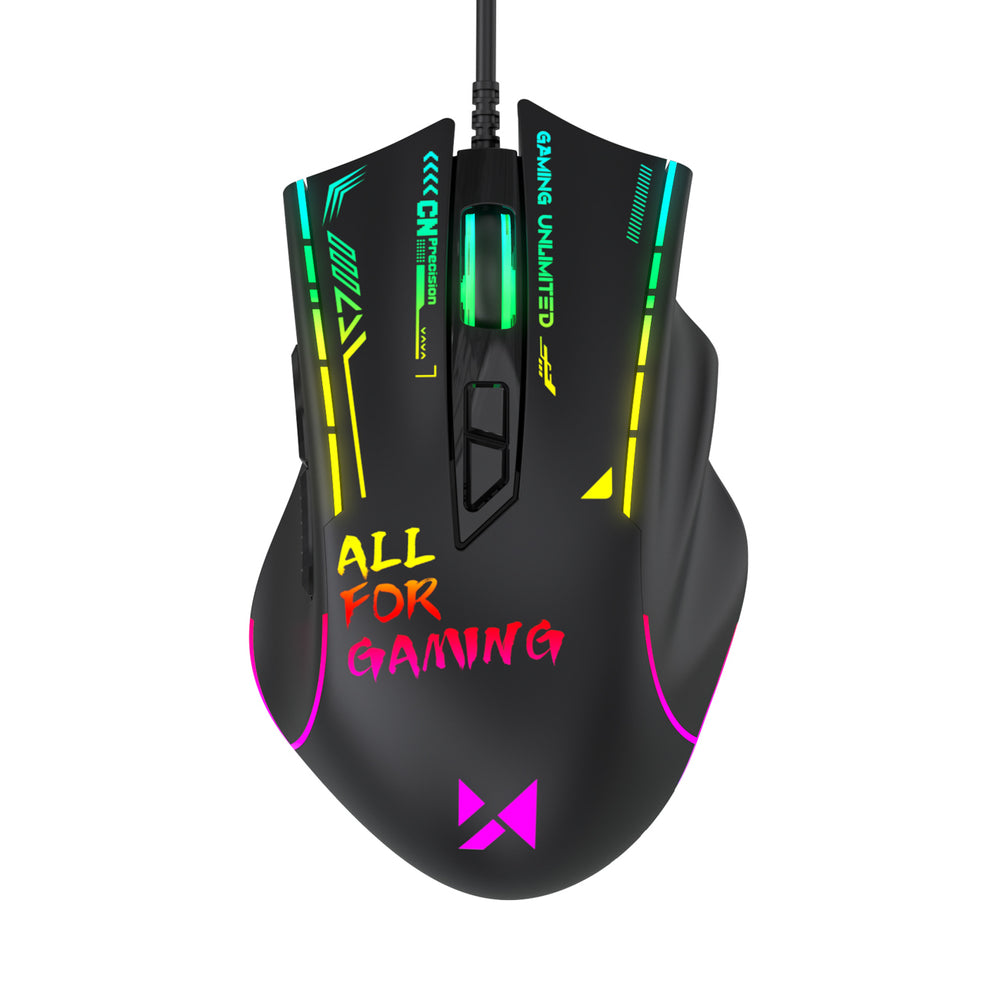 Wozinsky WMGK-7200 Wired Optical Gaming Mouse 7200 DPI - Black_1