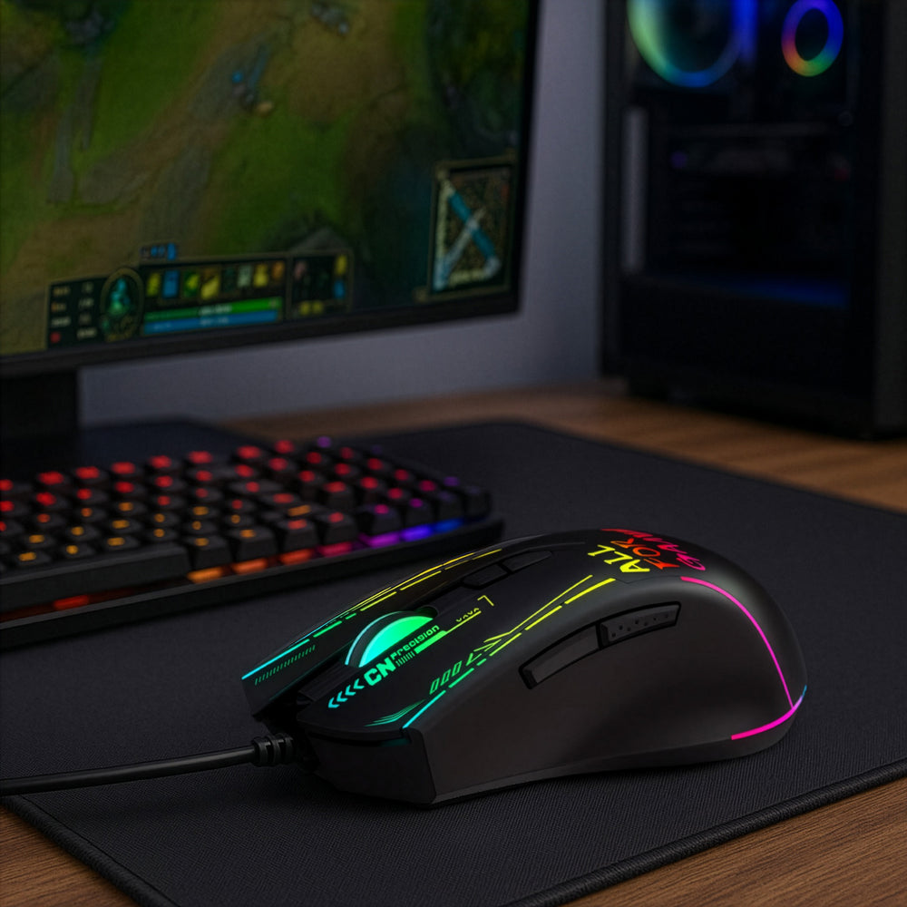 Wozinsky WMGK-7200 Wired Optical Gaming Mouse 7200 DPI - Black_5
