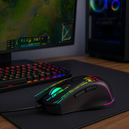 Wozinsky WMGK-7200 Wired Optical Gaming Mouse 7200 DPI - Black_5