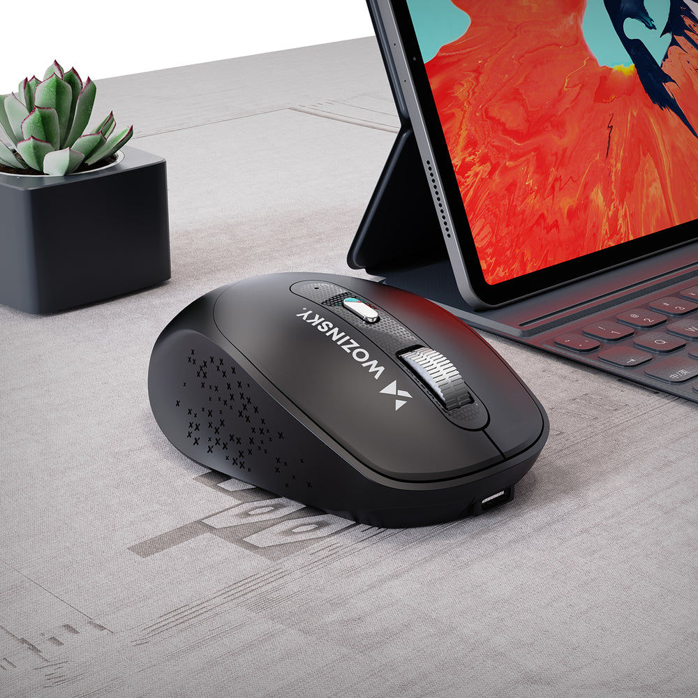Wozinsky WMGK-1134 Ergonomic Wireless Mouse - Black_4