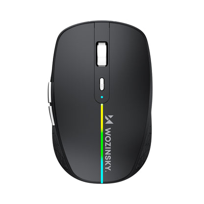 Wozinsky WMGK-1132 Wireless Mouse with RGB Backlight - Black_1