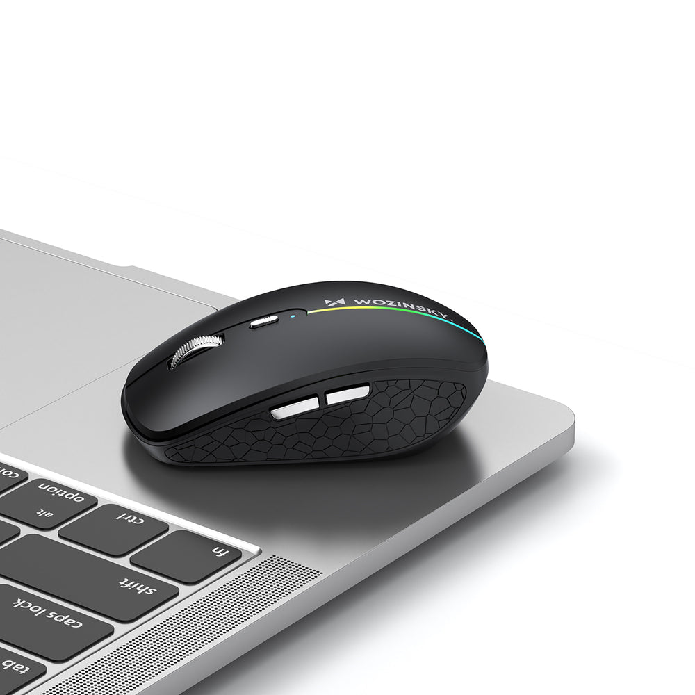 Wozinsky WMGK-1132 Wireless Mouse with RGB Backlight - Black_5