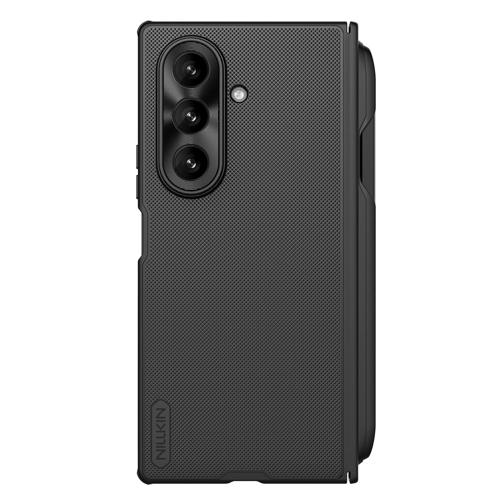 Etui Nillkin Super Frosted Shield Fold na Samsung Galaxy Z Fold 7 z miejscem na S Pen - czarne_1